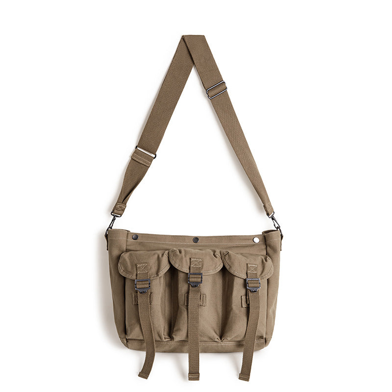 Retro Camouflage Tactical Crossbody Bag