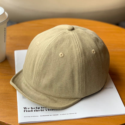 Retro Flip Hat Beret Casual Cap Adjustable Hat