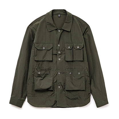 Retro Multi-pockets Explorer Work Shirt