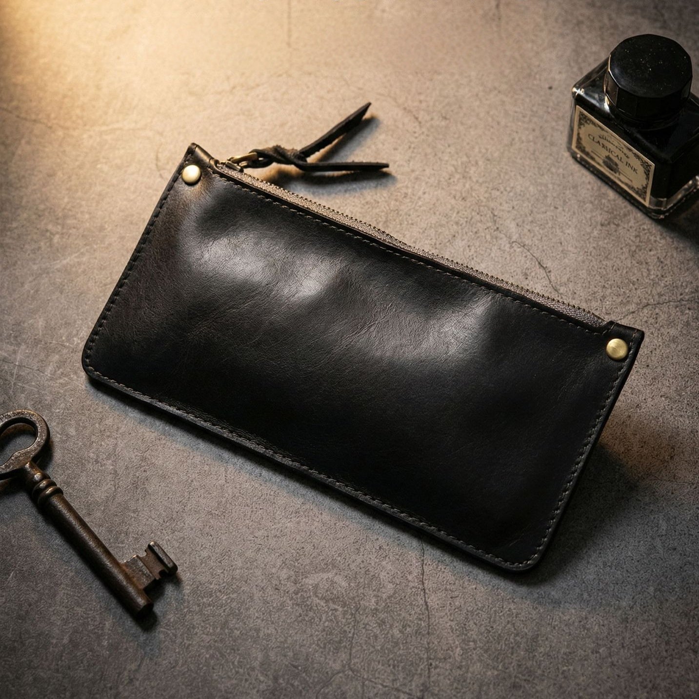 Retro Handmade Leather Card Wallets