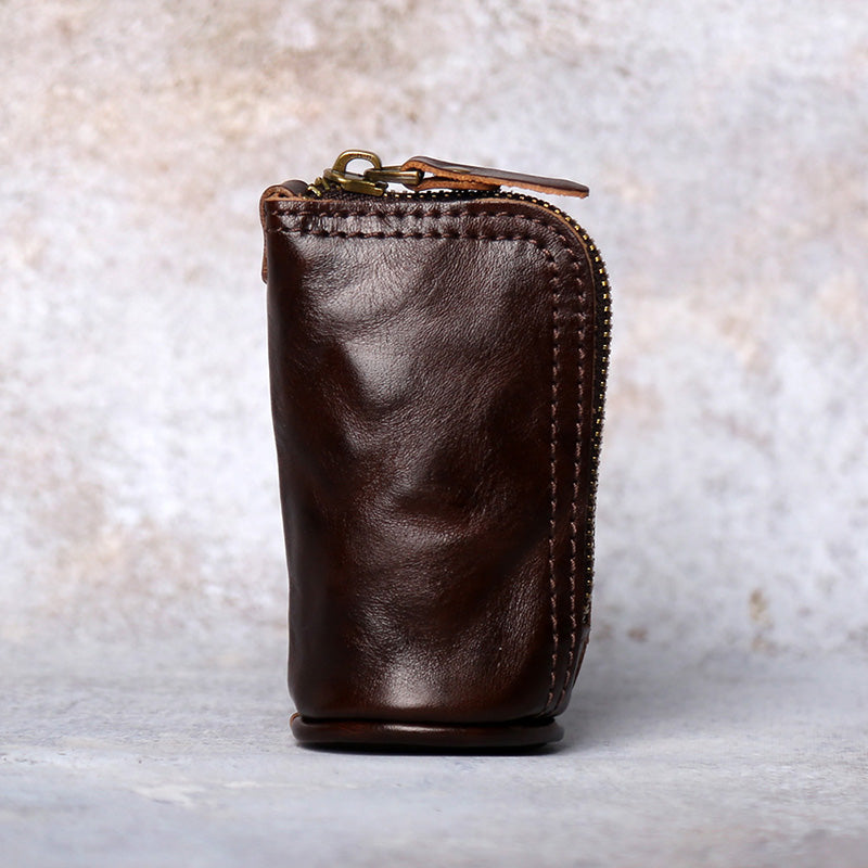 Retro Handmade Leather Key Bags Waist Bags