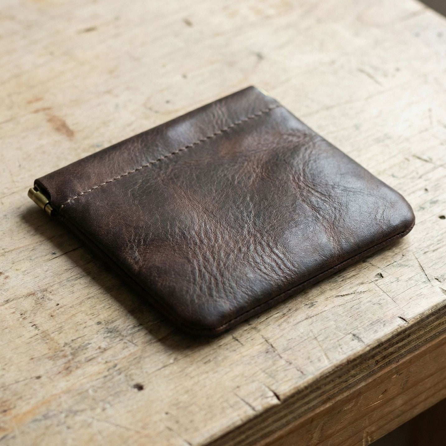 Retro Handmade Leather Card Wallets