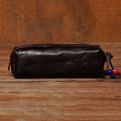 Retro Handmade Leather Storage Bag