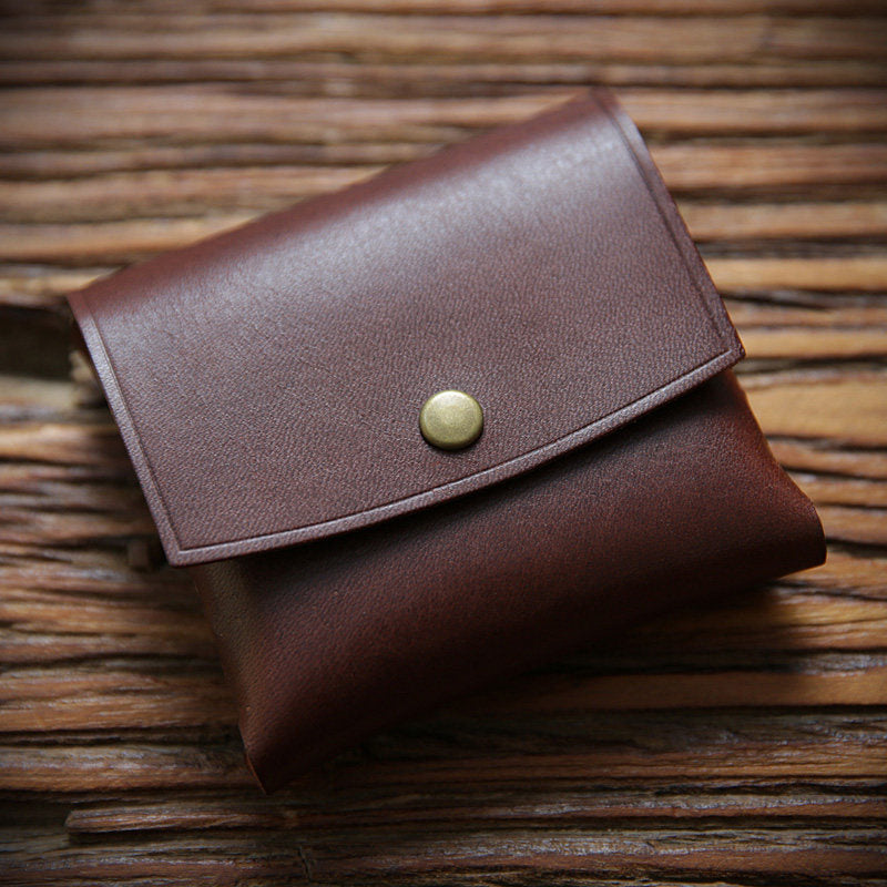 Retro Handmade Leather Storage Bag