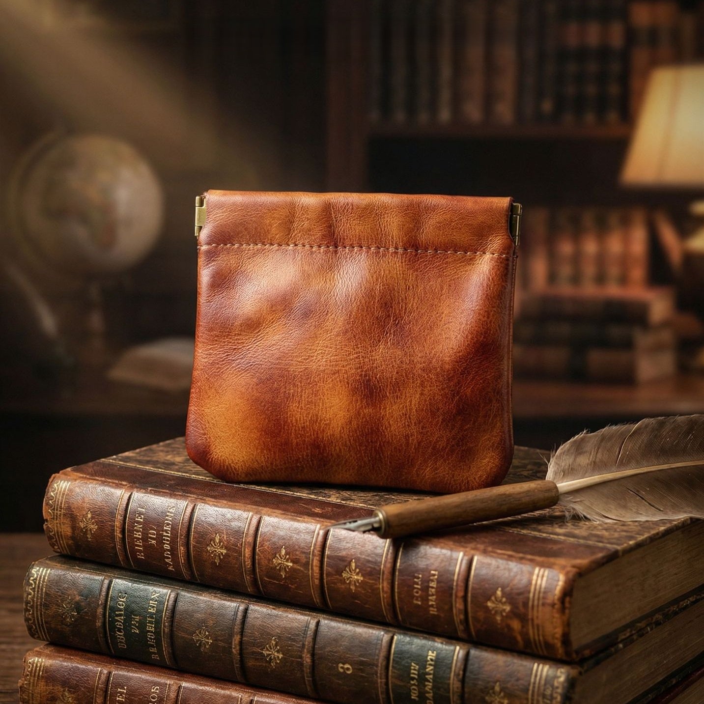 Retro Handmade Leather Card Wallets