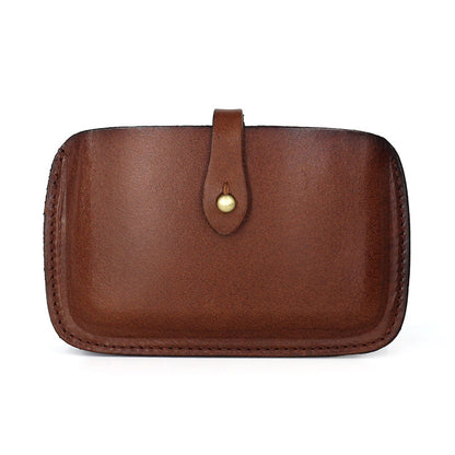 Retro Handmade Leather Card Holder