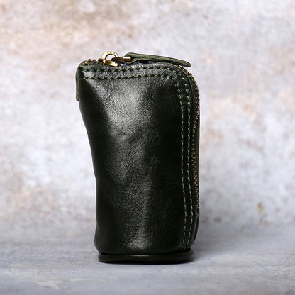 Retro Handmade Leather Key Bags Waist Bags
