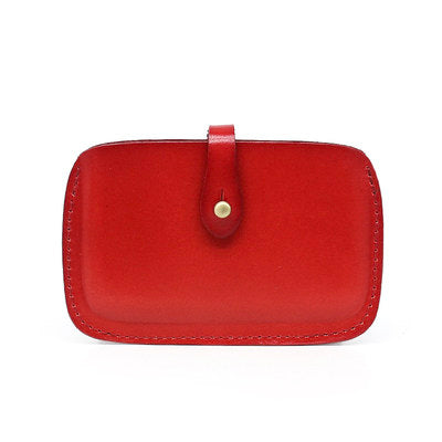 Retro Handmade Leather Card Holder