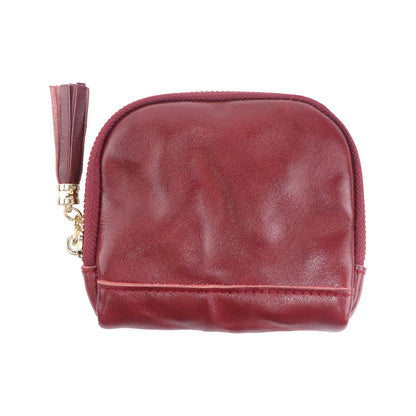 Retro Handmade Leather Storage Bag Card Holder Wallet