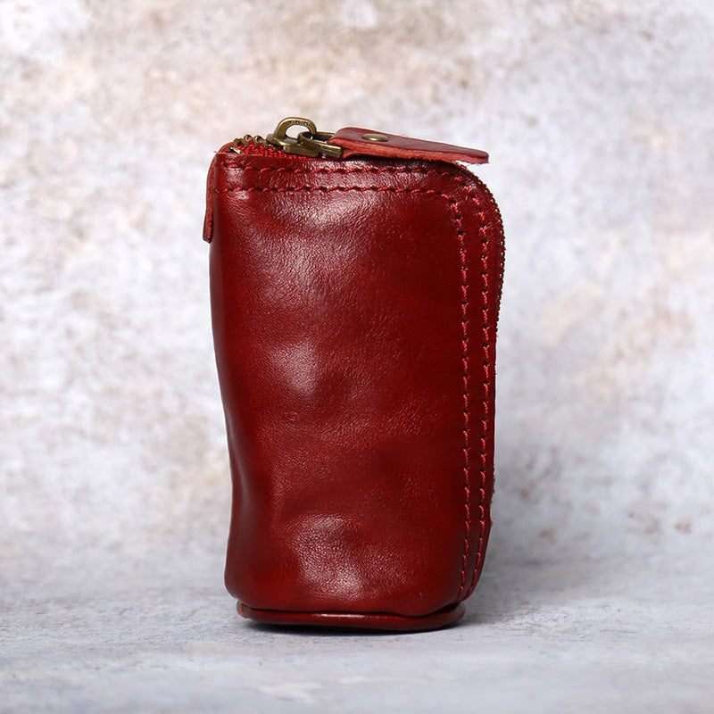 Retro Handmade Leather Key Bags Waist Bags