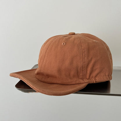 Retro Embroidered Baseball Cap Flip Hat Adjustable Hat