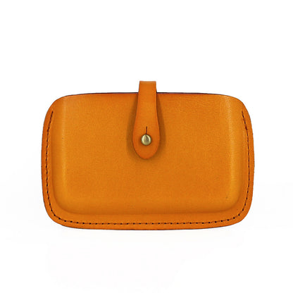 Retro Handmade Leather Card Holder