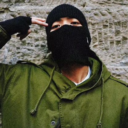 Vintage Knitted Beanie Hat