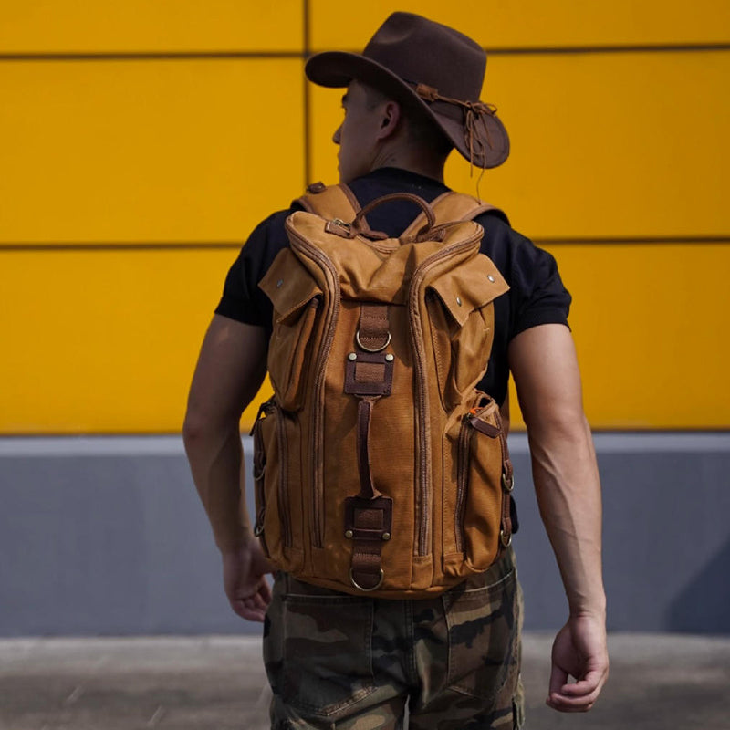 Retro Batik Cloth Canvas Chest Bag