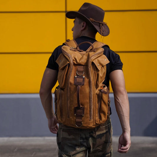 Retro Batik Cloth Canvas Chest Bag