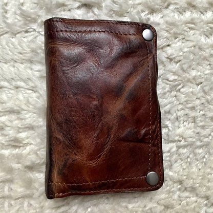 Retro Handmade Leather Wallet Multi-card Slots Wallet