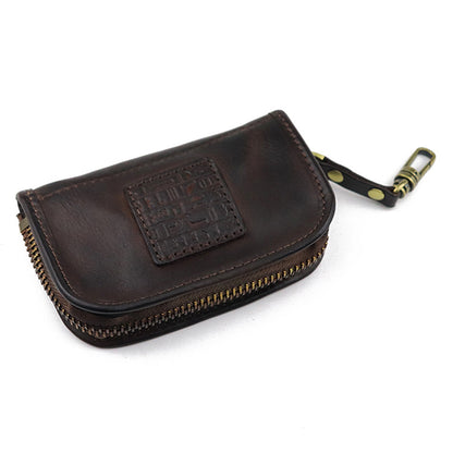 Retro Handmade Leather Car Key Bags