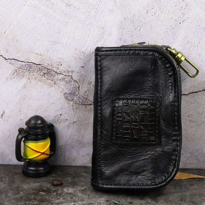 Retro Handmade Leather Car Key Bags