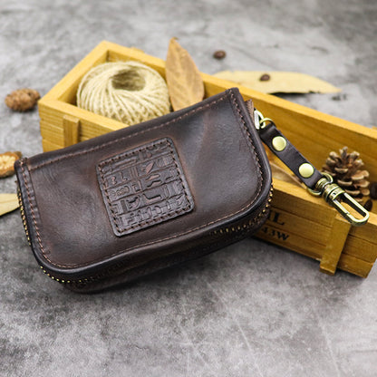 Retro Handmade Leather Car Key Bags