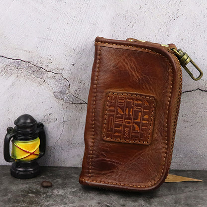 Retro Handmade Leather Car Key Bags