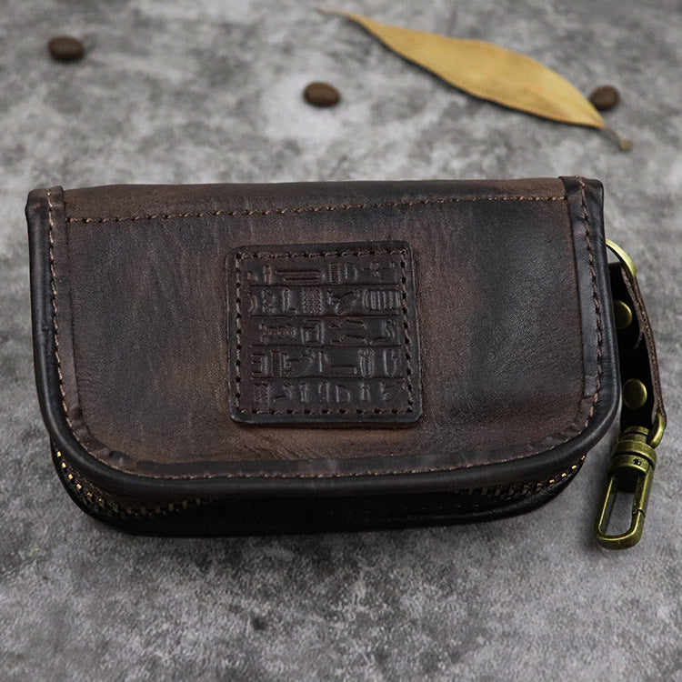 Retro Handmade Leather Car Key Bags