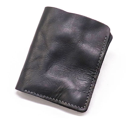 Retro Handmade Leather Card Wallets