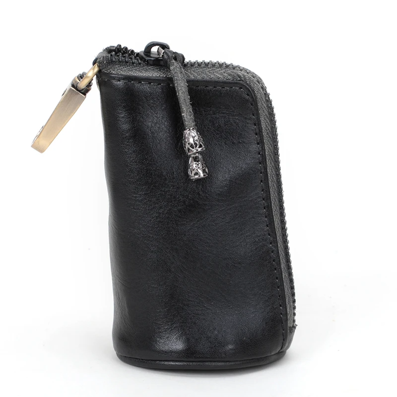 Retro Genuine Leather Card Holder Coin Bag