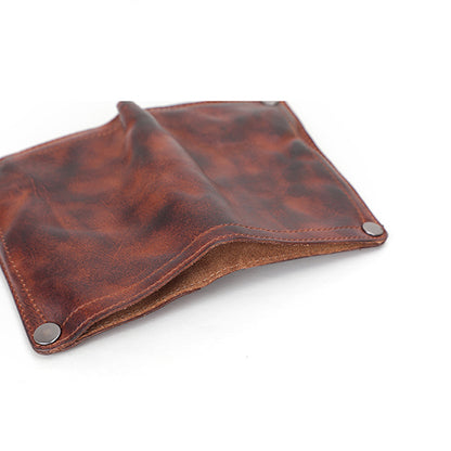 Retro Handmade Leather Wallet Multi-card Slots Wallet