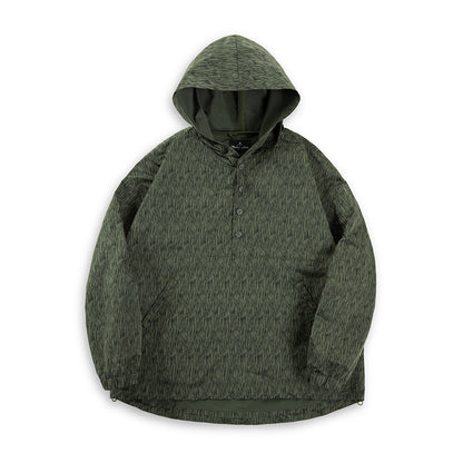 Retro Raindrop Camo Military Style Hoodies