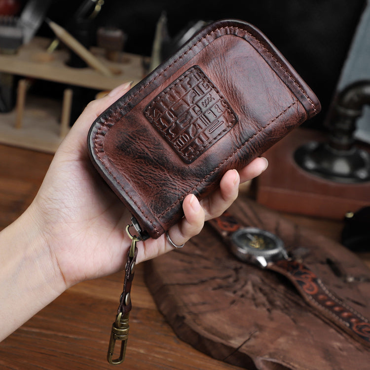 Retro Handmade Leather Car Key Bags