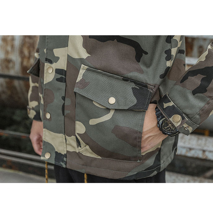 Spring and Autumn Military Style Camouflage Casual Outwears