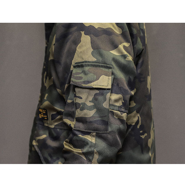 Retro Military Style Camouflage Casual coats Hoodies