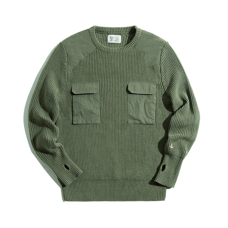 Men‘s Classical Retro Commando Sweater