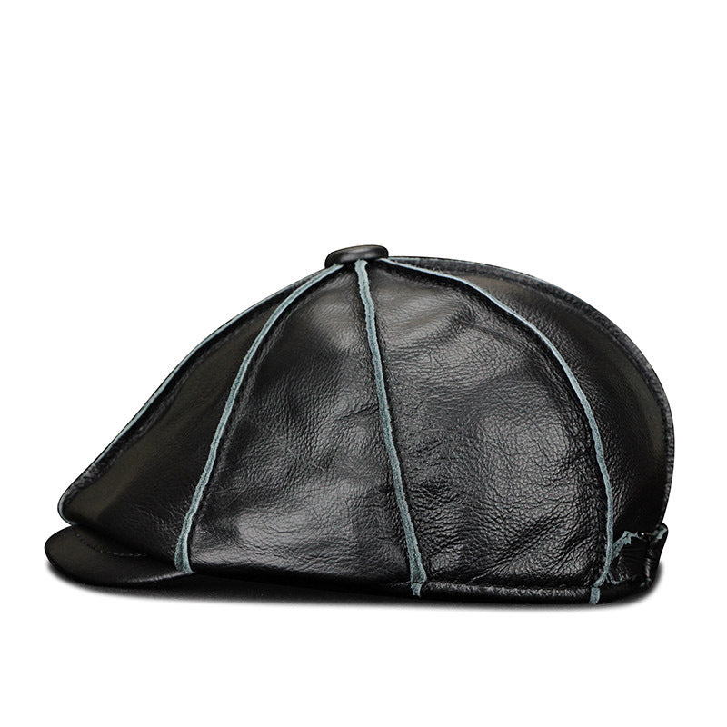 Retro Casual Leather All-match Hats