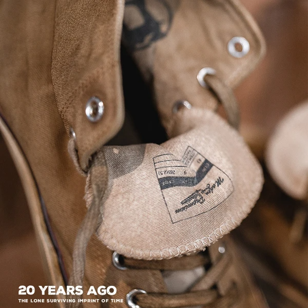 ‘20 YEARS AGO’ RETRO CANVAS SHOES