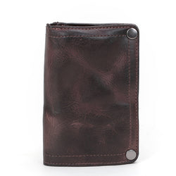Retro Handmade Leather Wallet Multi-card Slots Wallet