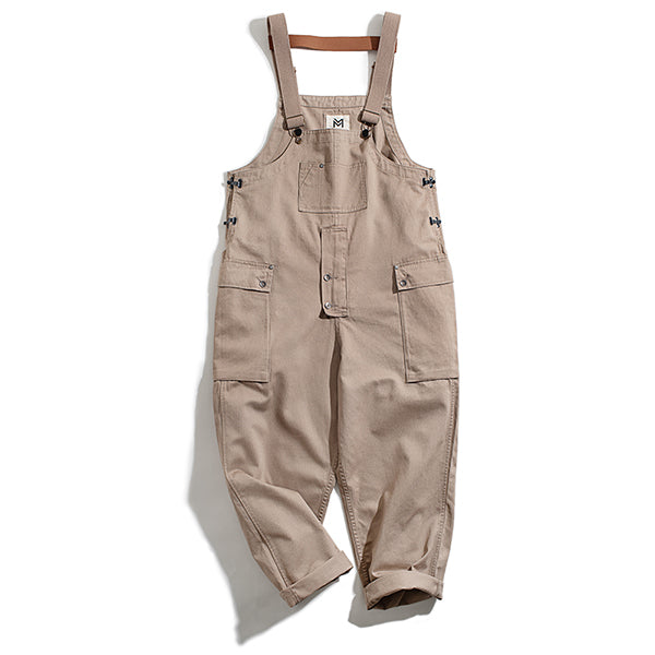 Men's Casual Work Style Overalls