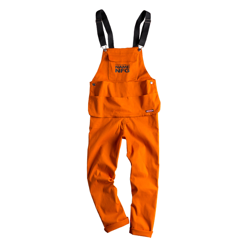 Men's Multi-Pockets Cargo Pants Autumn Vintage Solid Color Hiphop Overalls  Baggy Casual High Street Mopping Trousers Apricot M at  Men's  Clothing store