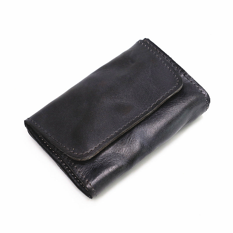 Handmade Retro Card Holder Leather Wallet