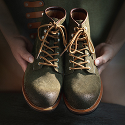 Men Retro Desert High Top Swede  Boots Winter Shoes