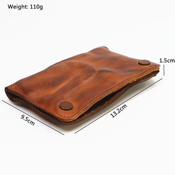 Zipper Leather Multi-card Slots Card Holders Wallets