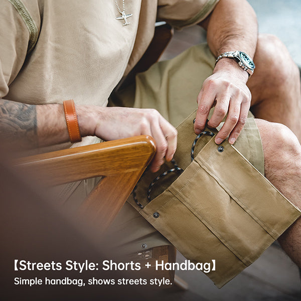 Retro Multi-pocket Detachable Casual M65 Shorts