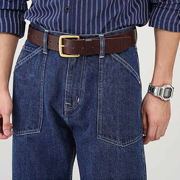 Vintage Slim Fit Denim Casual Jeans Pants