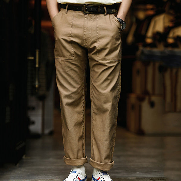 Vintage OG-107 Military Style Big Pockets Pants