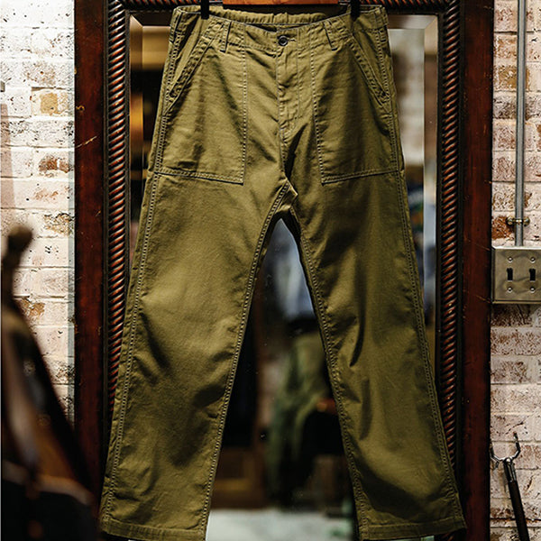 Vintage OG-107 Military Style Big Pockets Pants