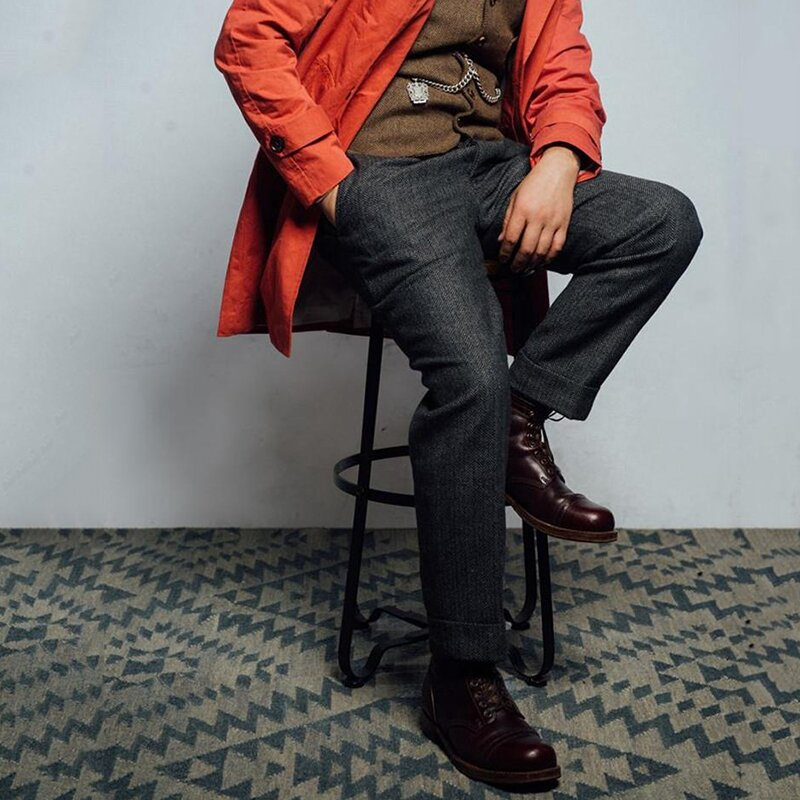 Casual wool discount pants