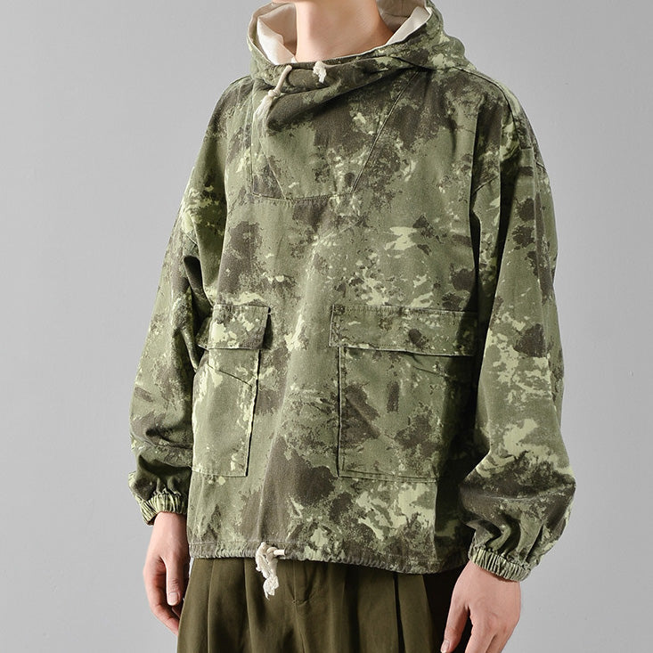 Large Size Camouflage Casual Hoodies