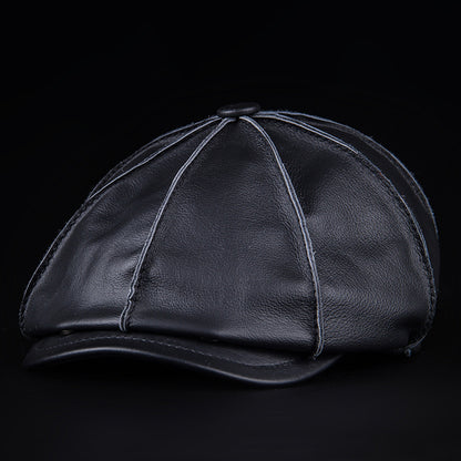 Retro Casual Leather All-match Hats