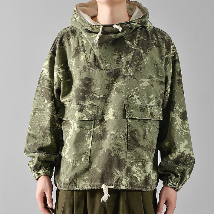 Large Size Camouflage Casual Hoodies