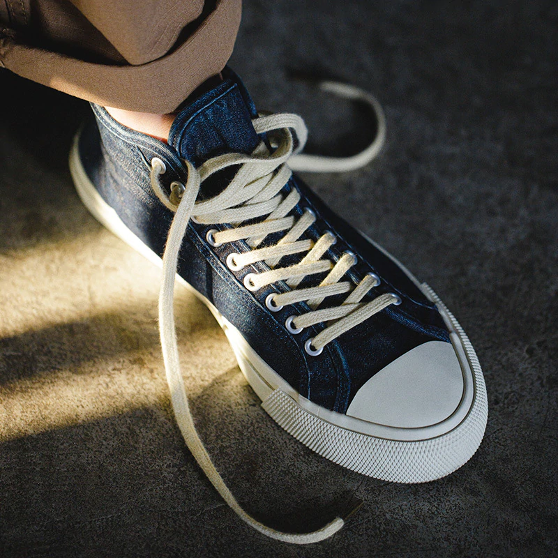 Vintage Casual Denim Canvas Shoes